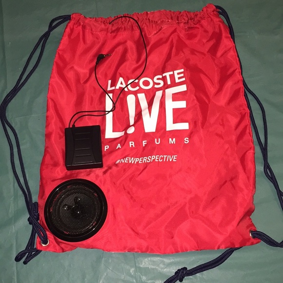 lacoste drawstring bag